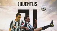 Juventus - Del Piero dan Ciro Ferrara (Bola.com/Adreanus Titus)