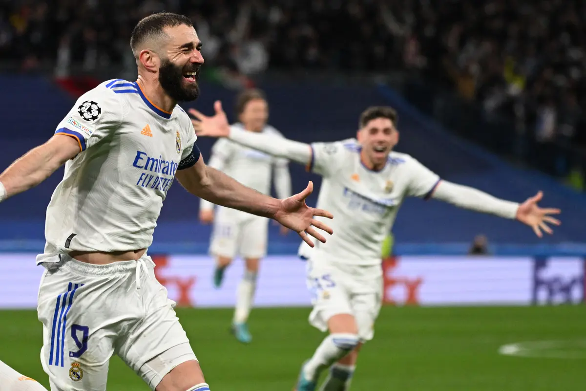 Foto: Karim Benzema Tak Terbendung, Real Madrid Singkirkan PSG dari Liga Champions