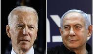 Presiden AS Joe Biden dan PM Israel Benjamin Netanyahu. Dok: AP Photo