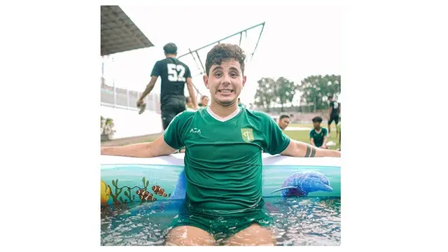 6 Potret Bruno Moreira saat Latihan dengan Persebaya, Siap Hadapi BRI Liga 1