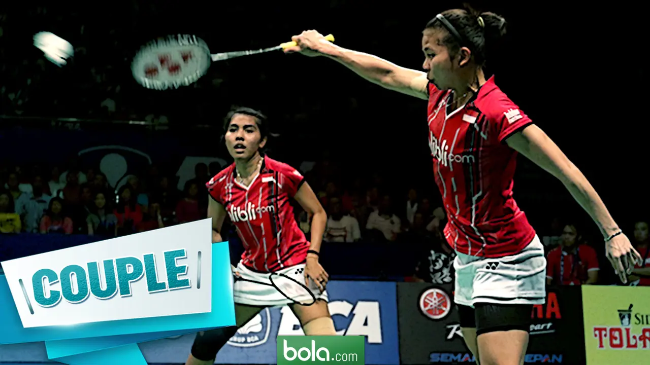 Couple: Greysia Polii dan Nitya Krishinda Maheswari (Bola.com/Samsul Hadi)