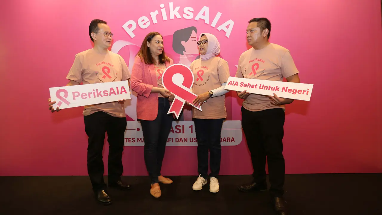 PeriksAIA Bantu Tingkatkan Kesadaran Perempuan Terhadap Risiko Kanker Payudara