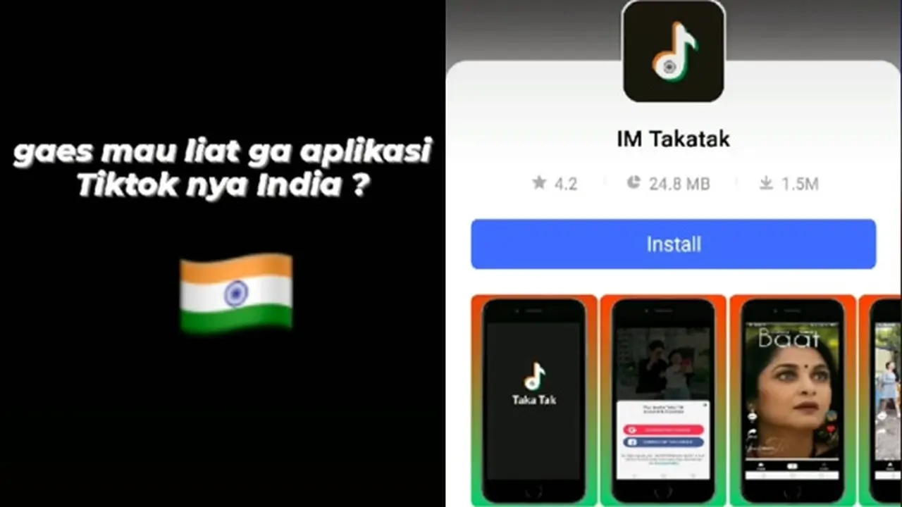 Viral Aplikasi TikTok Versi India, Komentar Warganet Bikin Ngakak