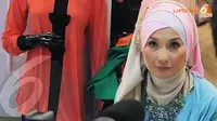 Bagi Arzetti Bilbina mengenakan hijab tak melulu harus mahal agar rlihat cantik.