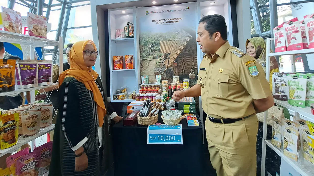 Ratusan Produk UMKM Kualitas Ekspor Khas Kota Tangerang Mengisi SME Creative Festival Bandara Soetta
