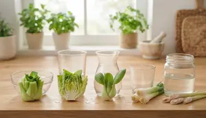 Cara Menanam Sayuran dari Sisa Dapur di Air, Ini 5 Tanaman yang Bisa Dimanfaatkan Sisanya