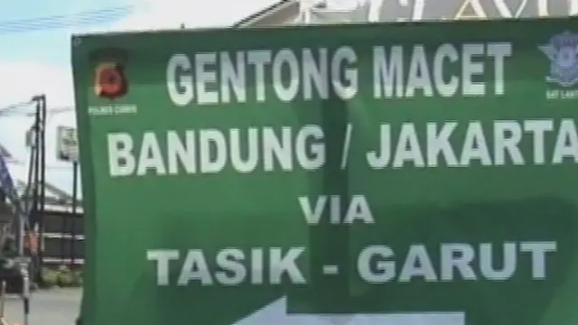 H+4 Lebaran, Arus Balik Brebes dan Gentong Garut Padat