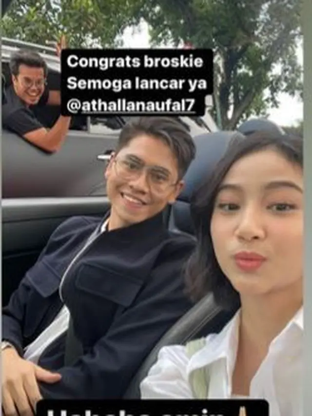 Dikabarkan Dekat, Ini 6 Potret Kebersamaan Athalla Naufal dan Ansellma Putri