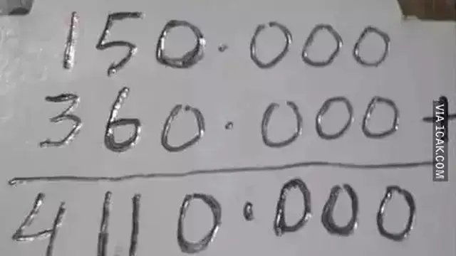 6 Rumus Matematika Buatan Murid Ini Bikin Dahi Guru Jadi Berkerut