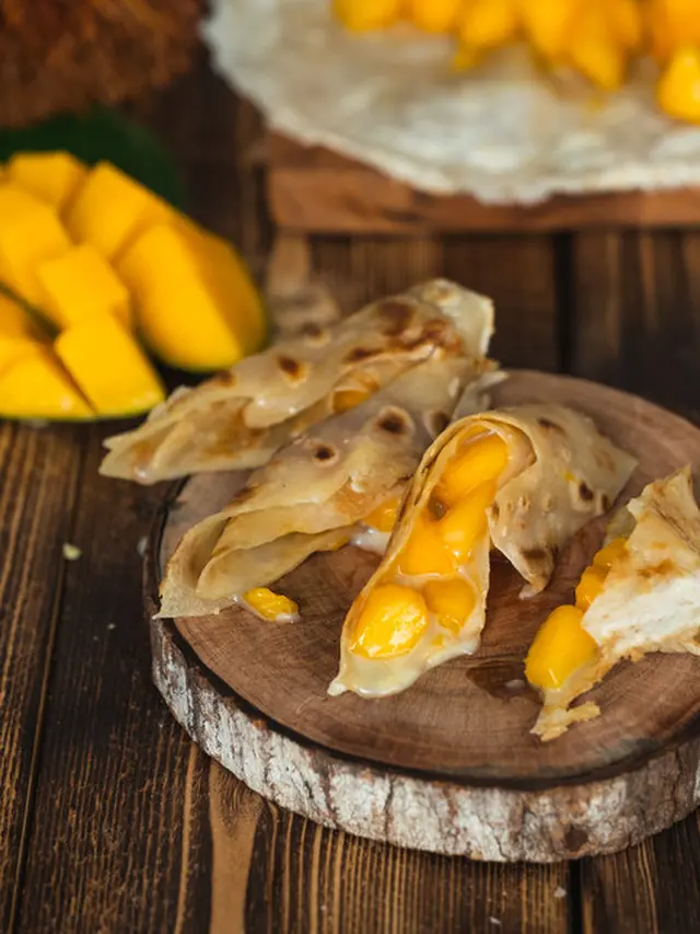 Sago Crepes Mango