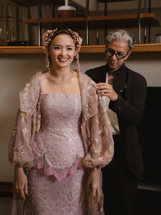The Garden of Love, Makna di Balik Gaun Pengantin Joanna Alexandra Rancangan Didiet Maulana