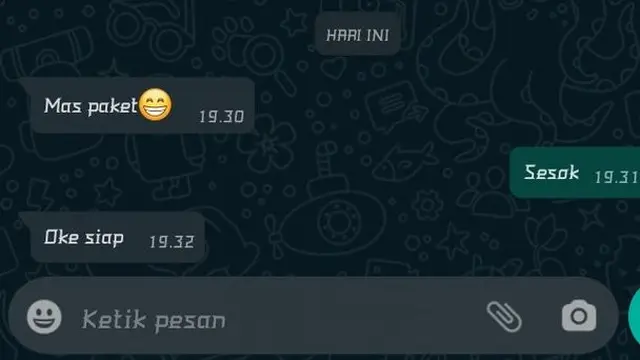 6 Chat Beli Paketan untuk Gebetan Ini Bikin Tepuk Jidat Sekaligus Buat Baper