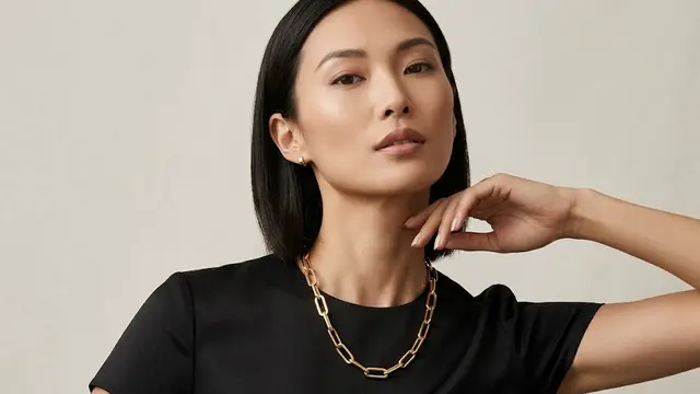 Kalung Rantai Bold Minimalis