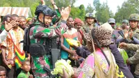 Aparat gabungan TNI berhasil memulihkan keamanan di Distrik Homeyo, Kabupaten Intan Jaya, Provinsi Papua Tengah setelah memukul mundur gerombolan OPM. (Foto: Puspen TNI)