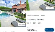 Rumah Sandra Dewi di Australia diduga dijadikan Airbnb. (sumber: X/lanicolecky)