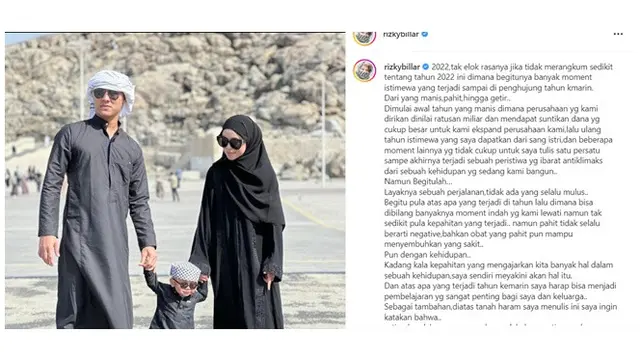 6 Sindiran Rizky Billar Untuk Haters, Beberapa Hari Lalu Datangi Polda
