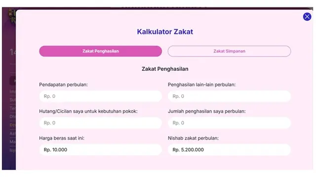 Kalkulator Zakat Mal, Panduan dan Cara Mudah Hitung Zakat Mal Otomatis