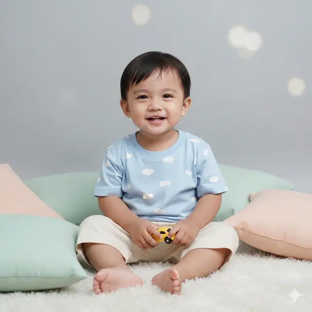 Model Baju Anak Nyaman untuk Naik Mobil Jarak Jauh