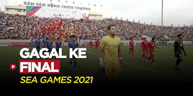 VIDEO: Timnas Indonesia U-23 Gagal Melaju ke Final SEA Games 2021 Usai Telan Kekalahan Melawan Thailand