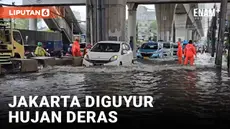 Diguyur Hujan Deras, Ruas Jalan Ciledug Raya Terendam Banjir