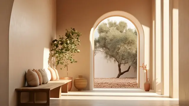 desain rumah mediterranean (ilustrasi by Freepik)