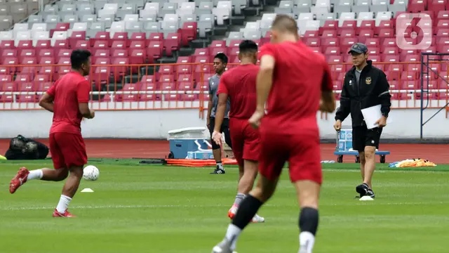 Timnas Indonesia Jalani Latihan Resmi Jelang Melawan Kamboja di Fase Grup A AFF 2022