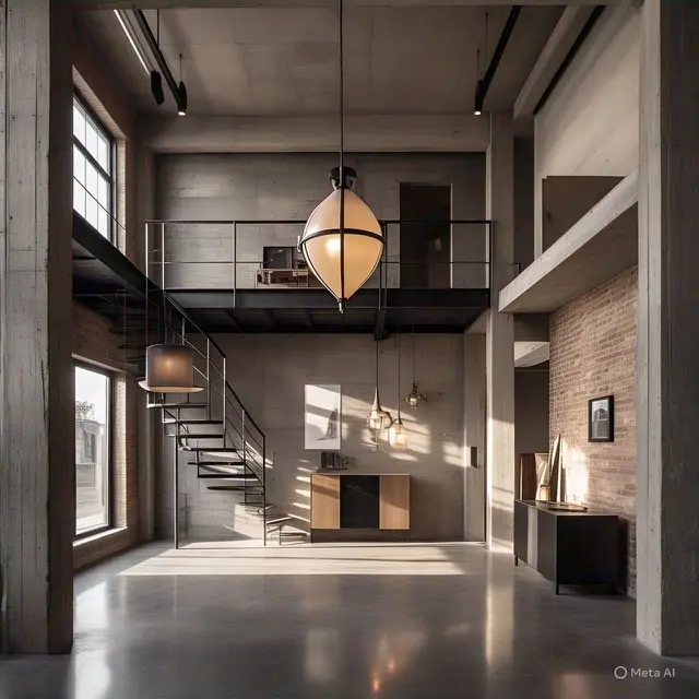 Rumah Minimalis Industrial