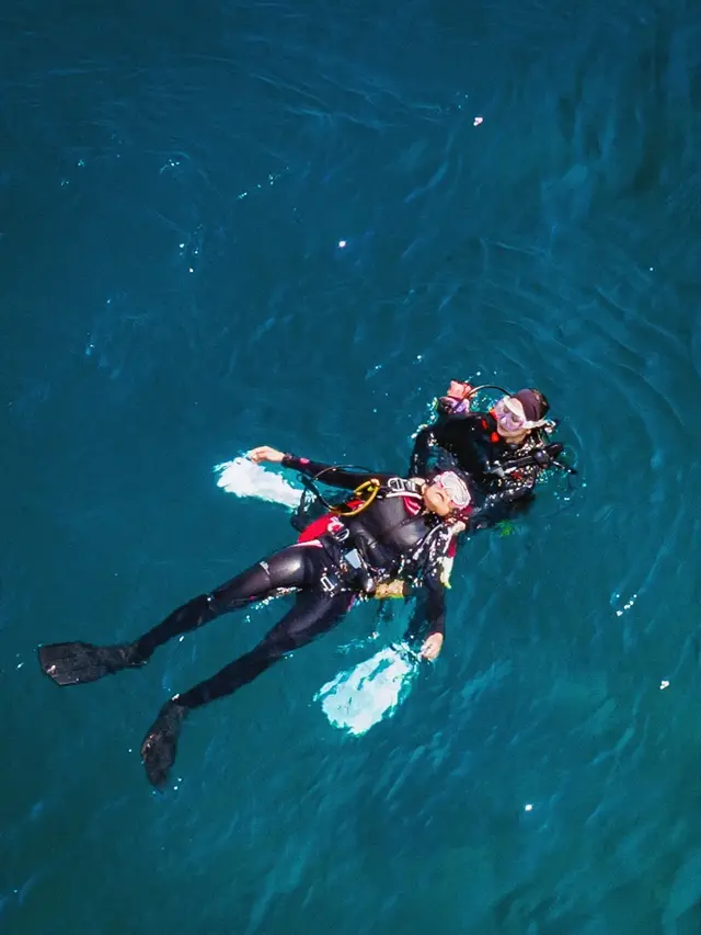 Prilly Latuconsina latihan Rescue Divers (Instagram/prillylatuconsina96)