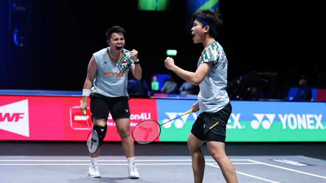 Apriyani Rahayu/Siti Fadia Silva Ramadhanti - All England 2025 - Bulu Tangkis