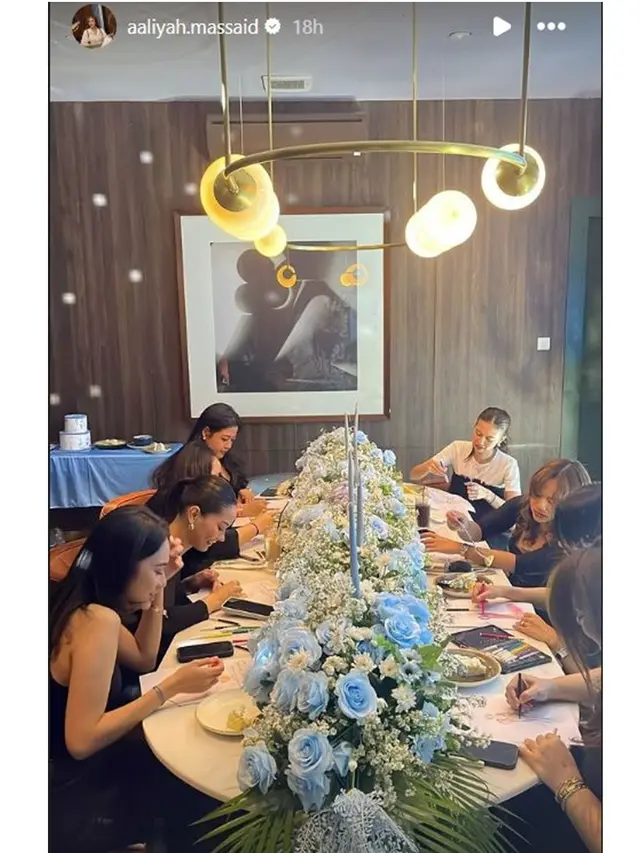 7 Potret Kejutan Bridal Shower Aaliyah Massaid, Ada Yuki Kato hingga Cucu Megawati