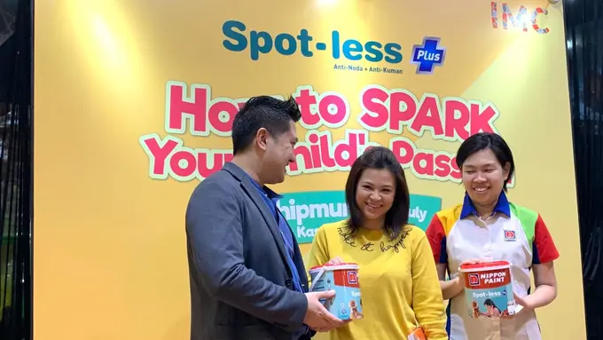 Temukan Bakat dan Kreativitas Anak bersama Nippon Paint Spot-less Plus
