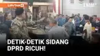 Rapat Paripurna DPRD Ende bersama Bupati Ende Benediktus Yosef Badeoda di Gedung DPRD Ende, Nusa Tenggara Timur, Rabu (17/12/2025), diwarnai kericuhan.