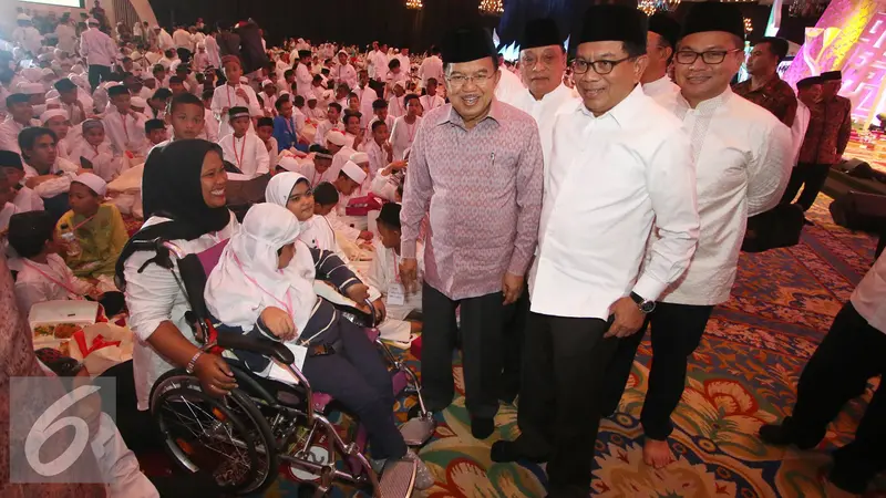 20160623- Wapres JK Buka Puasa Bareng Ribuan Anak Yatim-Jakarta- Immanuel Antonius