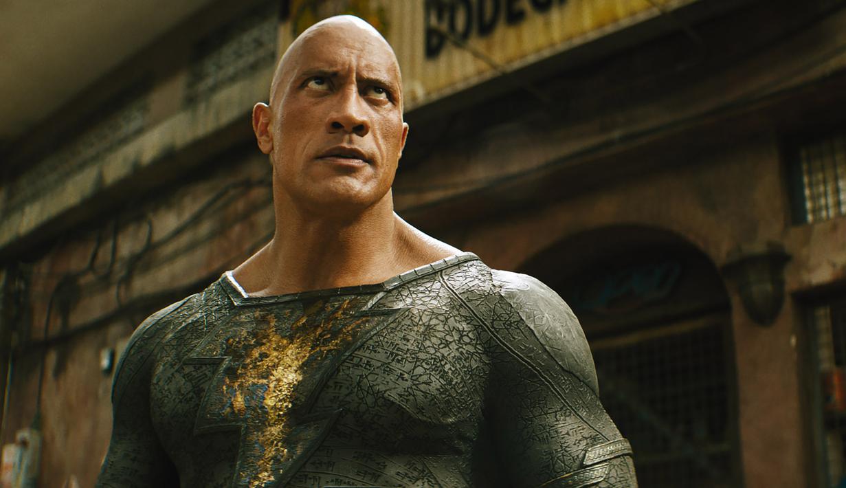 <p>Dwayne Johsnon dalam film&nbsp;Black Adam (2022).</p>