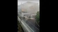 Ledakan di Margo City Depok. (Youtube: Viralin Aja)