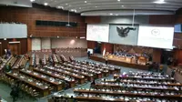 Sidang paripurna hak angket KPK (Liputan6.com/Lizsa Egeham)