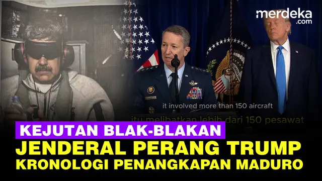 Jenderal Perang Trump Blak-blakan Kronologi Penangkapan Presiden Maduro, 150 Heli Turun Tangan
