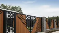 7 Model Pagar Rumah Klasik Modern Motif Geometris Kontemporer, Elegan dan Kokoh