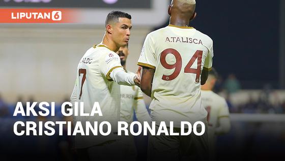 VIDEO: Al-Nassr Menang 5-0 Lawan Al-Adalah, Cristiano Ronaldo dan Talisca Sama-Sama Cetak 2 Gol