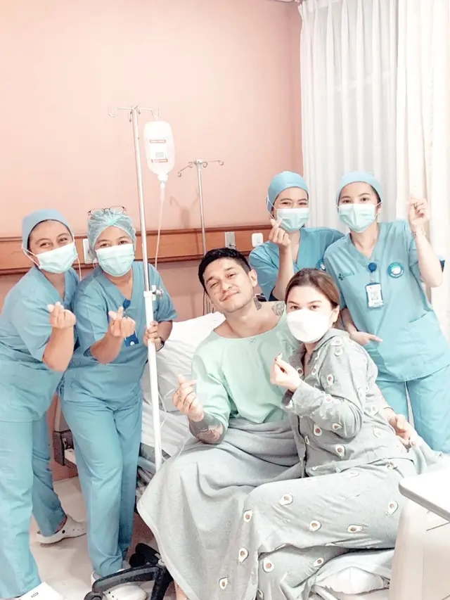 Miller Khan jalani operasi lipoma (Foto: Instagram/@miller_khan)