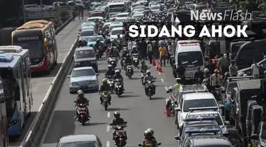 Sidang Ahok Digelar, Ditlantas Polda Metro siapkan pengalihan lalu lintas apabila massa yang hadir di persidangan meluber hingga menutup jalan.