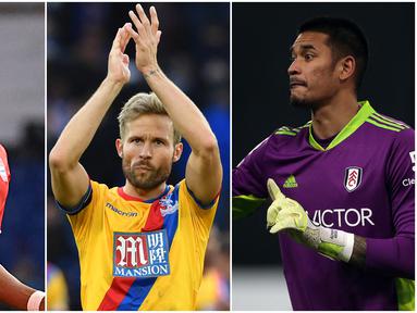 Foto kolase pemain top Eropa yang mempunyai garis keturunan Asia. (Foto: AFP)