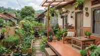 7 Ide Teras Minimalis Menghadap Kebun Sayur Organik di Lahan Sempit