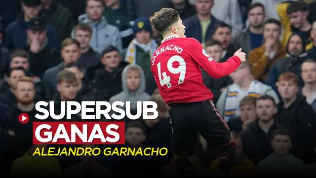 Berita video Alejandro Garnacho berdasarkan statistik lebih mematikan saat menjadi supersub bagi MU (Manchester United) di Liga Inggris (Premier League).