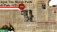 Jejak Tim Merah-Putih di Piala AFF: 2004 (Bola.com/Adreanus Titus)