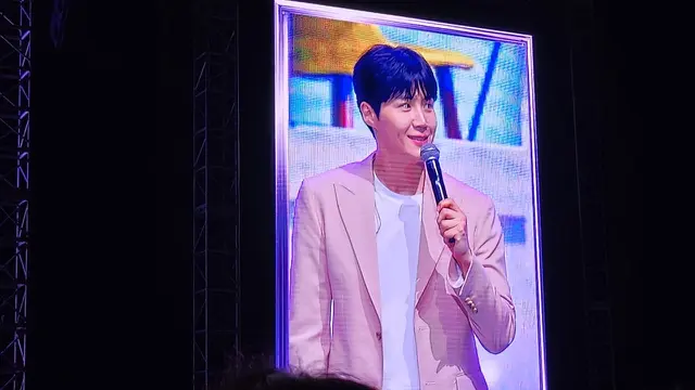 Fan meeting Kim Seon Ho hari ke-2 di Jakarta. (Zulfa Ayu Sundari/Liputan6.com)