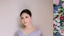 Jalani prosesi mangain, jessica mila pakai kebaya nuansa lilac dipadukan dengan kain tenun songket mewah berwarna senada.  [Instagram/jscmila]