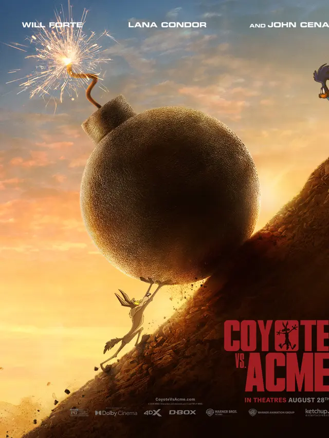 Poster film Coyote Vs Acme