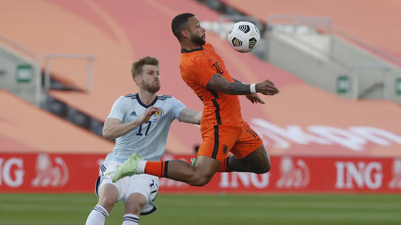 Foto: Memphis Depay, Selamatkan Belanda dari Kekalahan Melawan Skotlandia pada Uji Coba Menjelang Euro 2020 (Euro 2021)