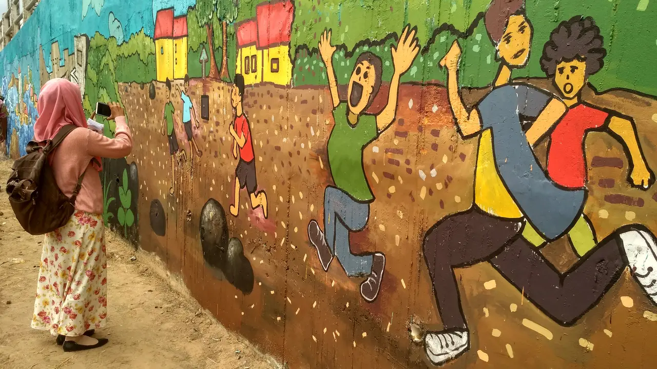Sambut Pagi di Taman Edukasi Bencana Pertama di Indonesia